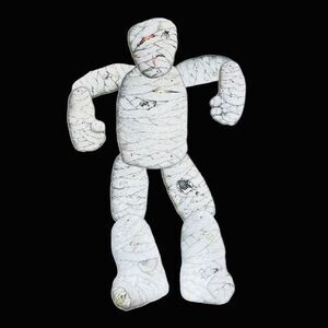 Vintage 90s AGC American Greetings 45" Mummy Jointed Die Cut Halloween Spooky